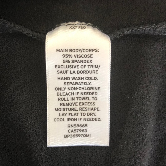 BP. Split Bell Sleeved Long Sleeve Tee in Black - Picture 4 of 5